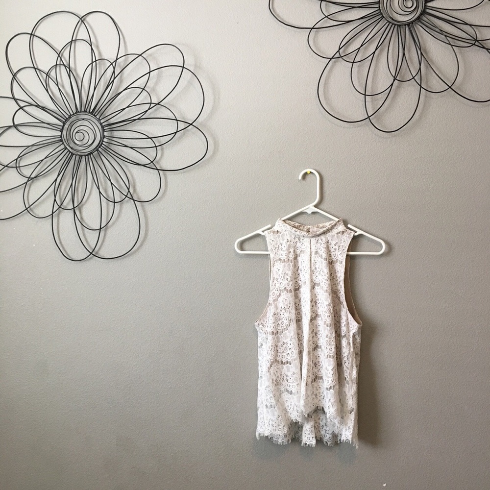 White Lace Top